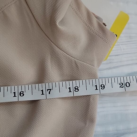 32° Cool travel dress knee length - nude blush Women's Size S - Picture 12 of 14